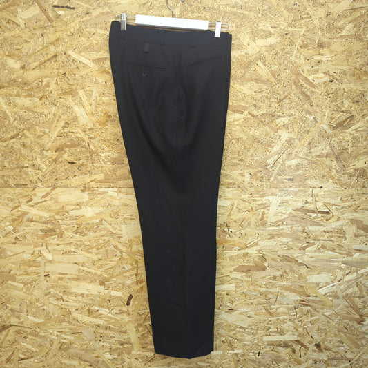 J Compton Sons Webb Ltd Wool Trousers Pants Navy Blue Royal Military W34 L32