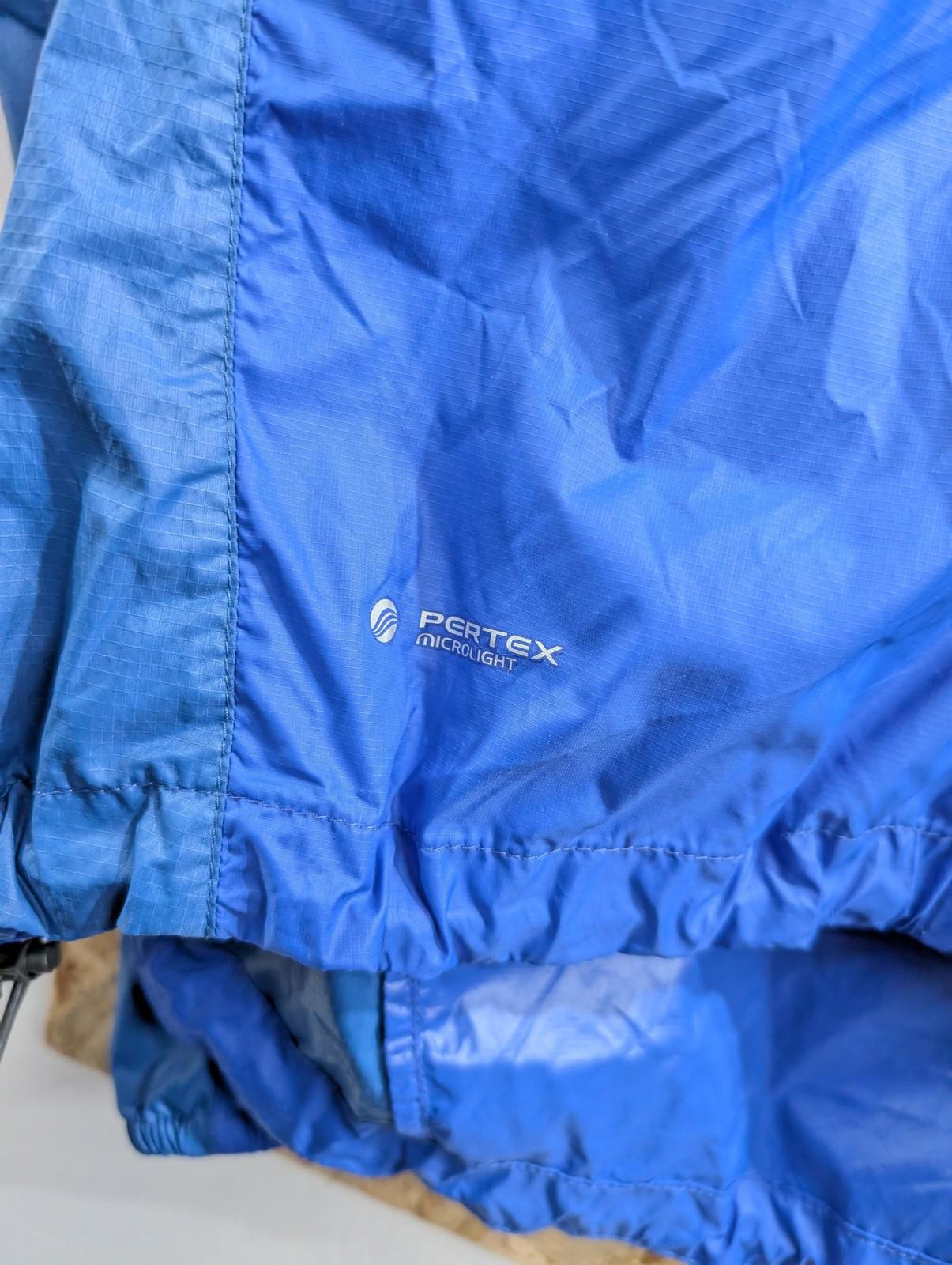 Montane Lite-Speed Jacket Mens Small Pertex Microlight Windproof Blue Waterproof