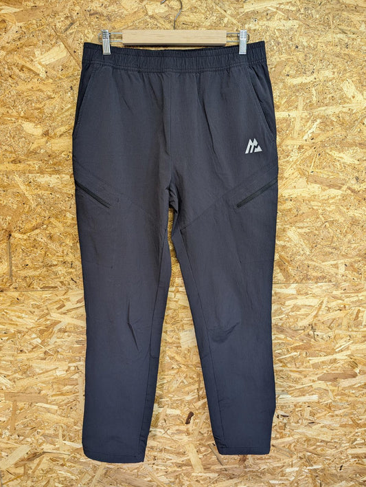 Montirex Ultra 2.0 Joggers Small Men Black Casual Pants Cuffed Toggle Waist