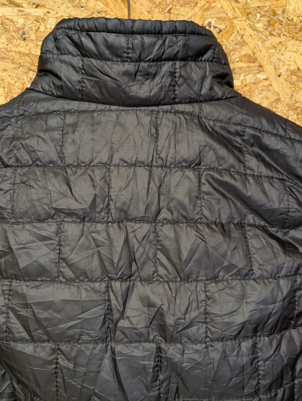 Patagonia Nano Puff Vest Large Women Black Gilet Insulated Bodywarmer Jacket