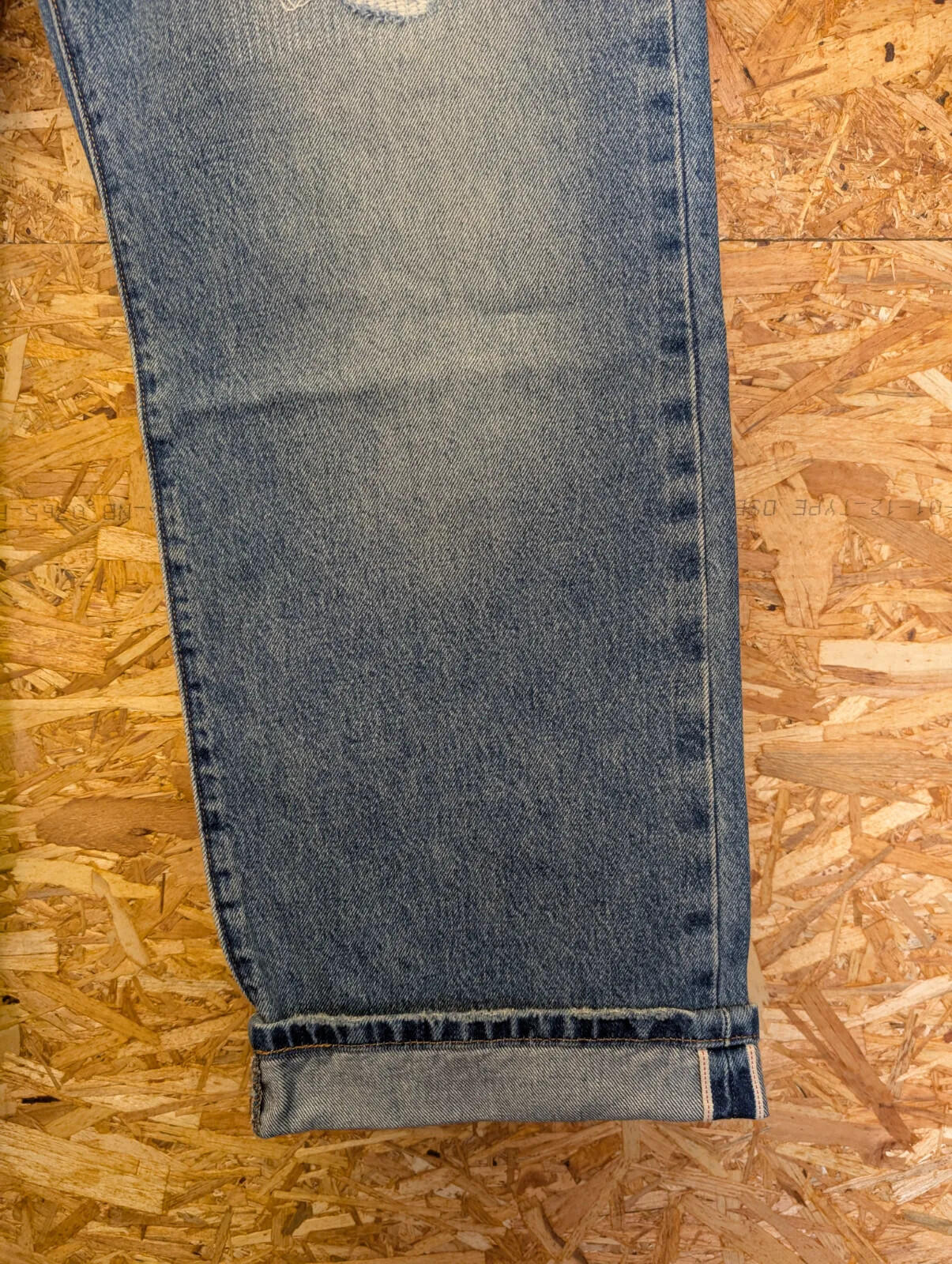Levis 501 90s Jeans Mens W34 L30 Blue Distressed Denim Regular Straight Selvedge