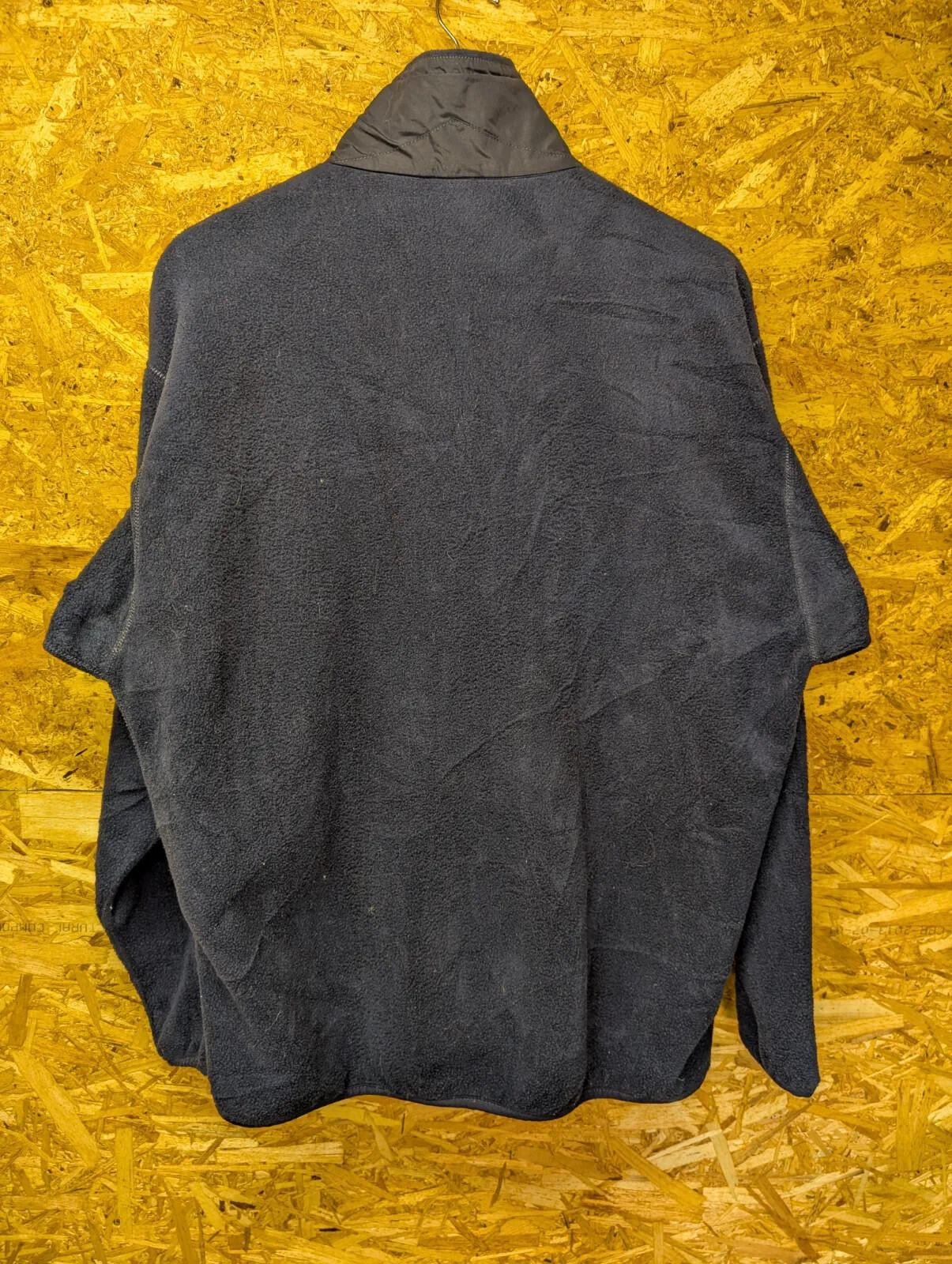 Vintage Patagonia Fleece Jacket Mens Large Navy Blue Synchilla Full Zip USA 90s