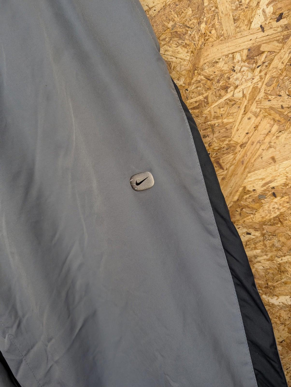 Nike Vintage 90s Track Pants Men Large Water-Repellent Grey Oversized Baggy