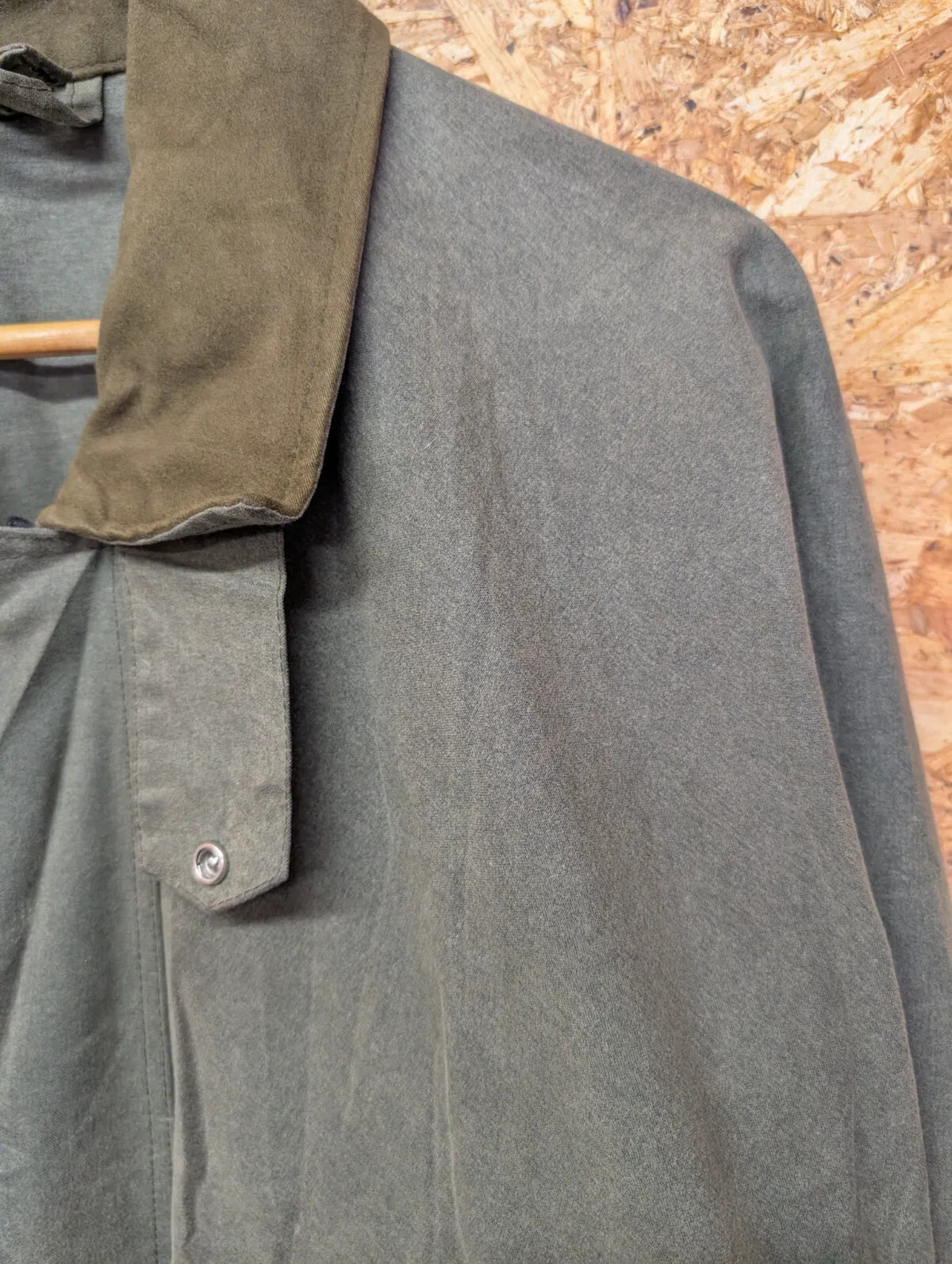 Filson Shelter Cloth Packer Mens Large Green 460n Wax Waterfowl Oil Field USA