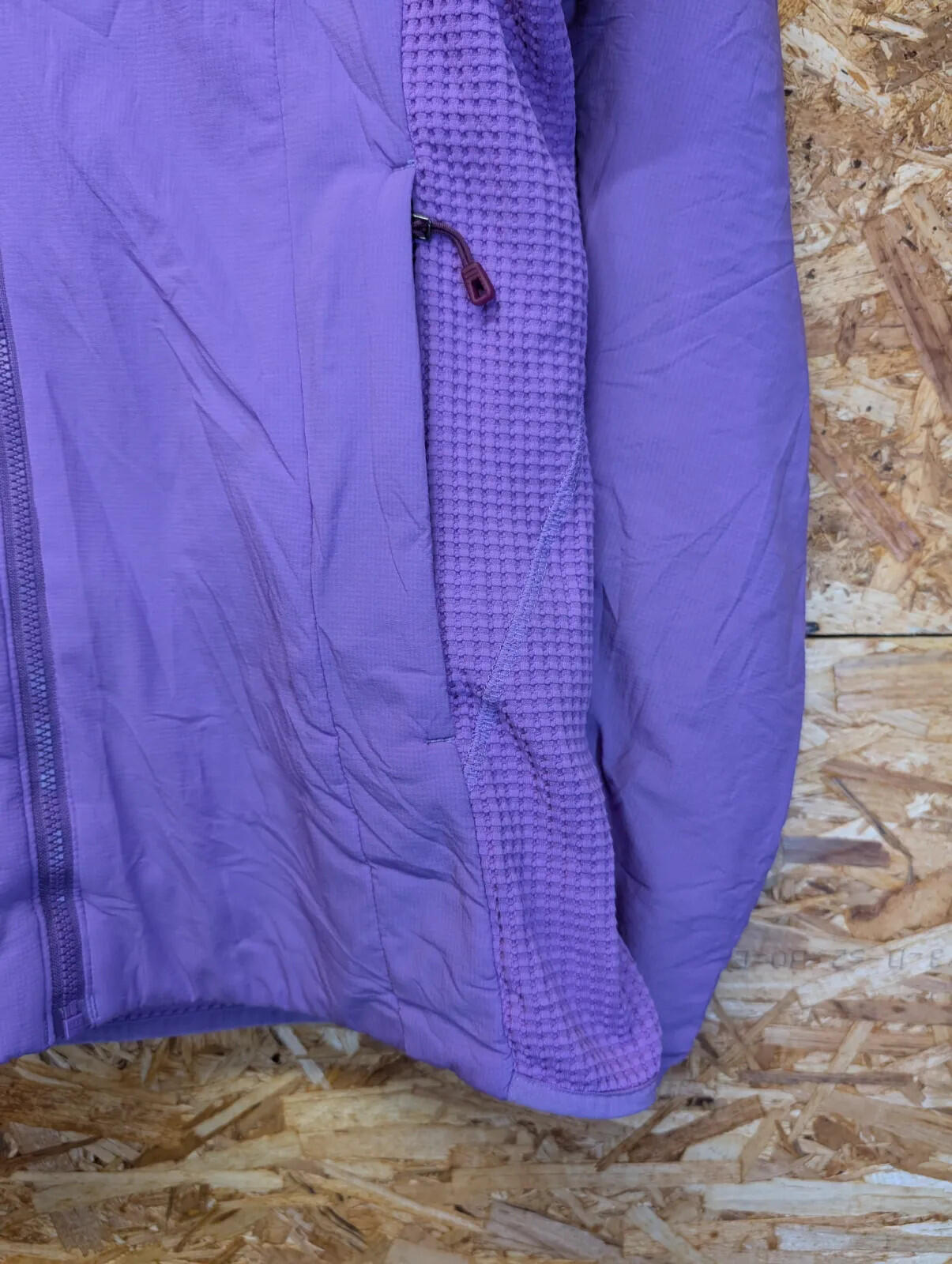 Patagonia Full Zip Jacket Womens Medium Purple Polyester Lightweight Pullover