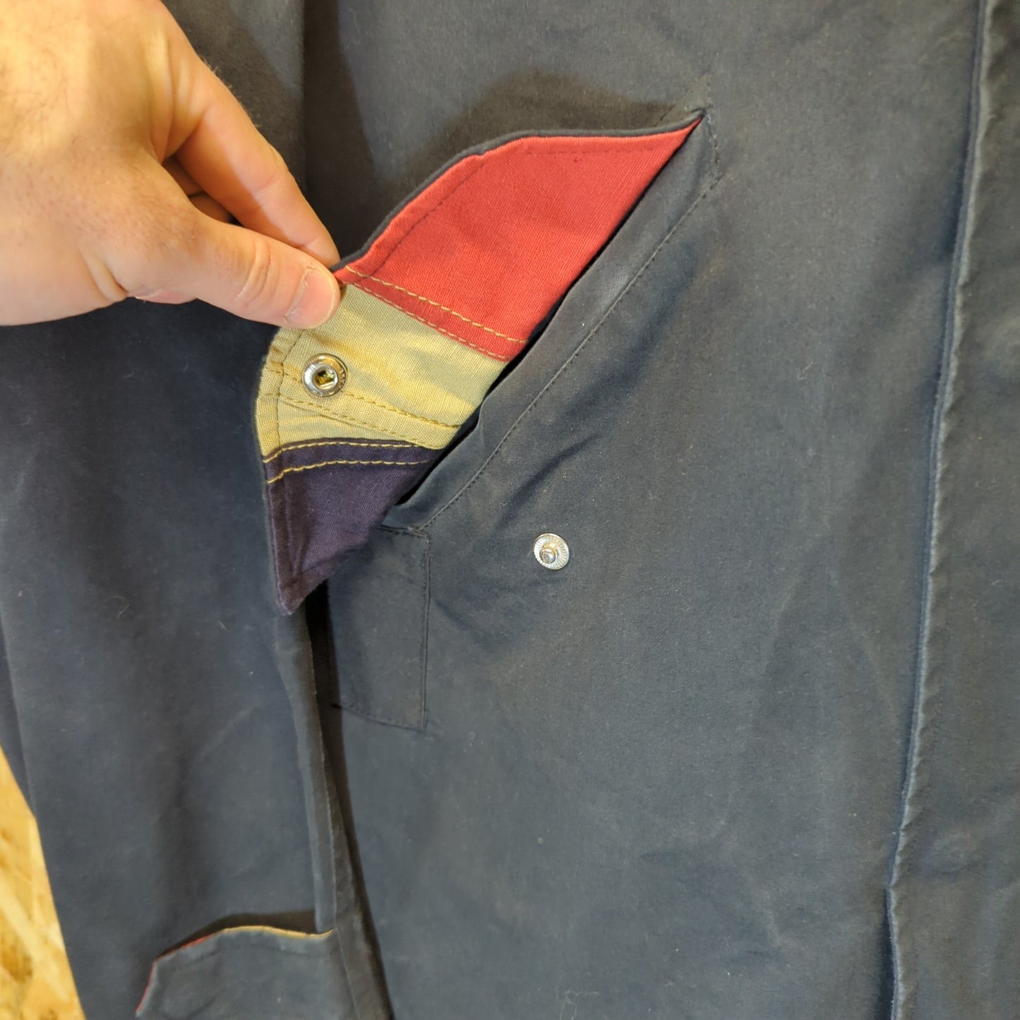 Pretty Green Ventile Waterproof Parka Jacket Rare Gallagher Union Jack Large