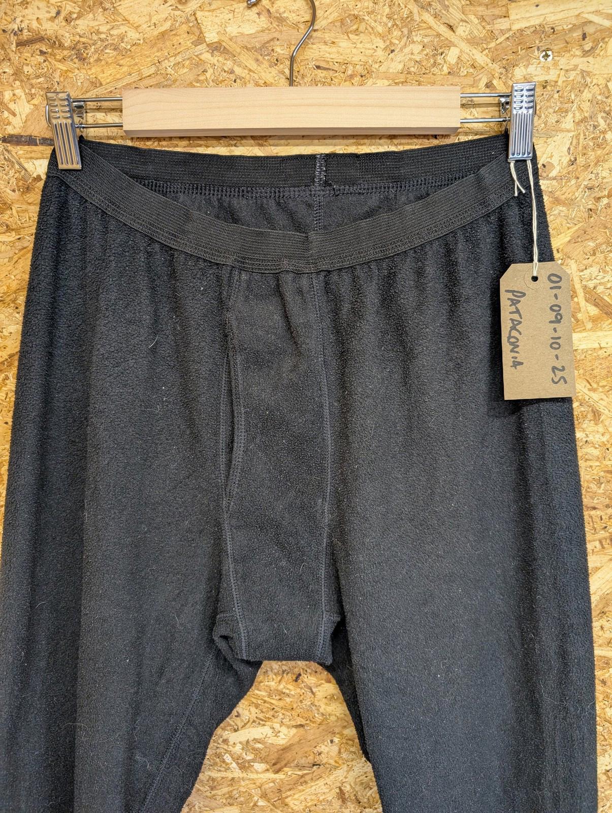 Patagonia Capilene Joggers Medium Men Fleece Base Layer Thermal Black Leggings