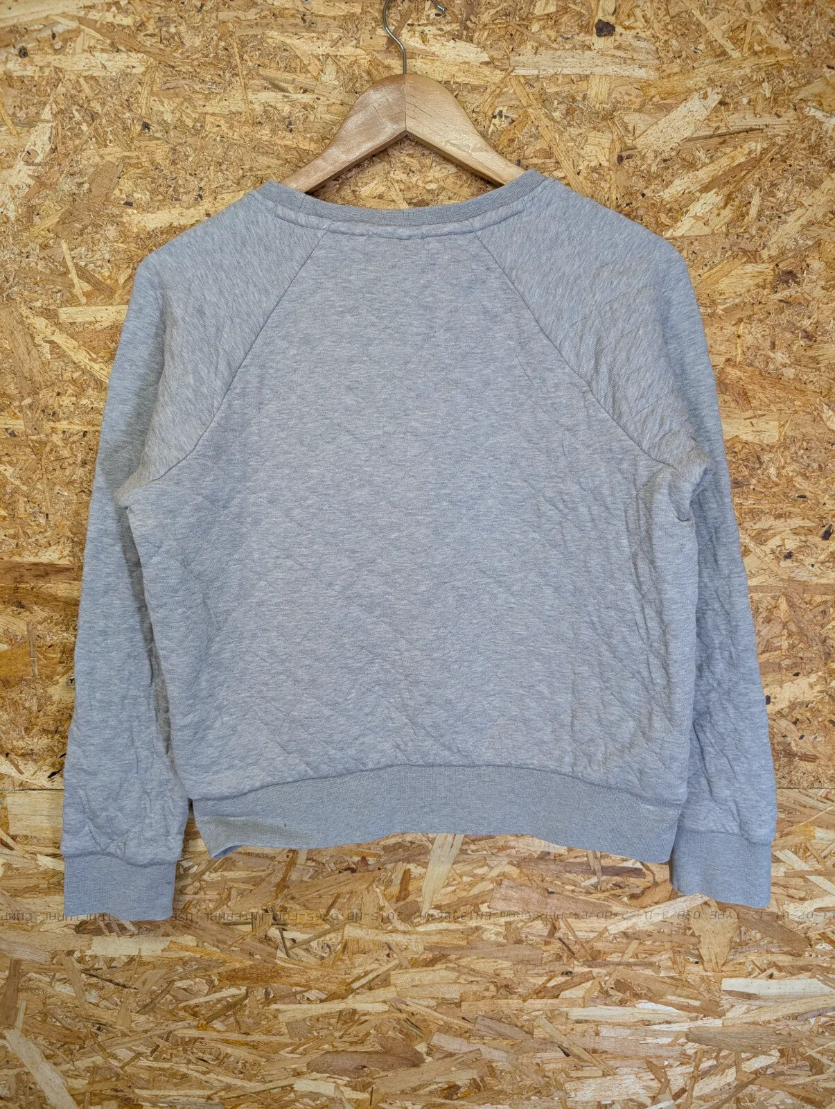 Patagonia Crewneck Sweatshirt Womens Small Grey Diamond Organic Cotton Pullover
