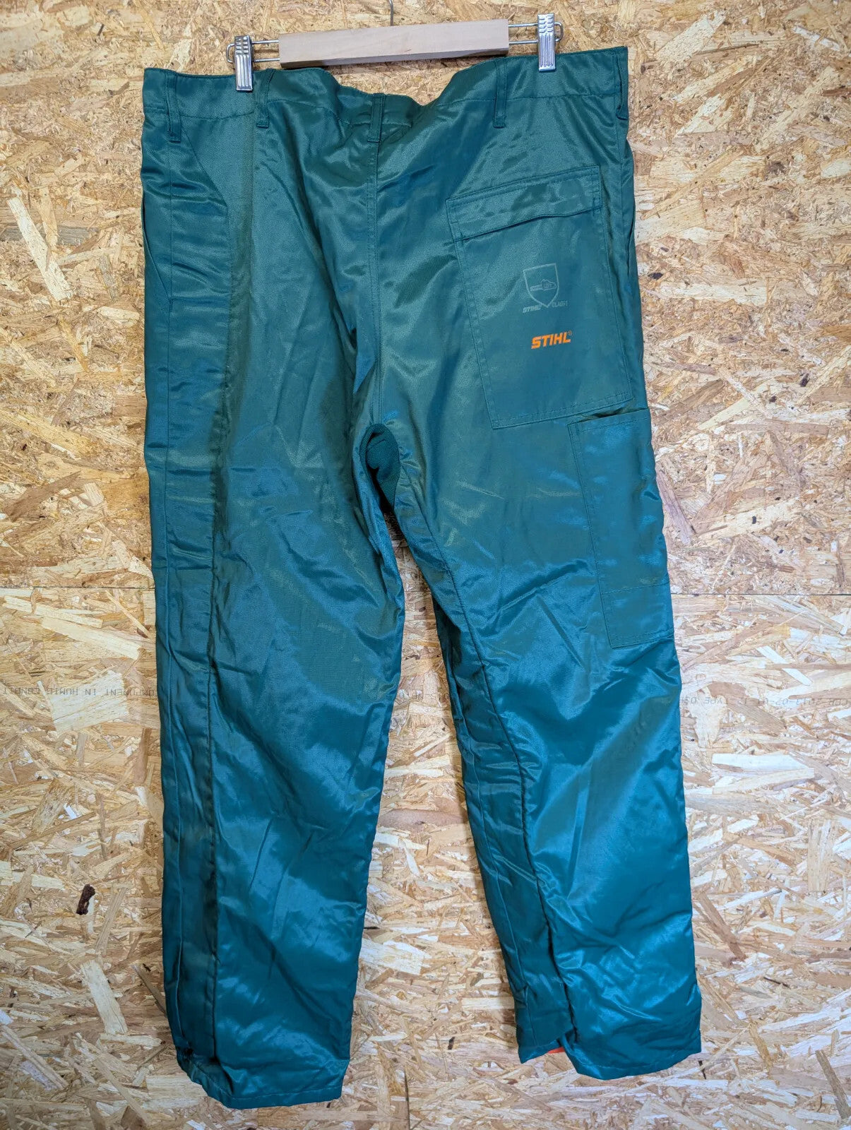 Stihl Protective Trousers W38 L32 Green Beavernylon Chainsaw Class 1 EN 381 Work