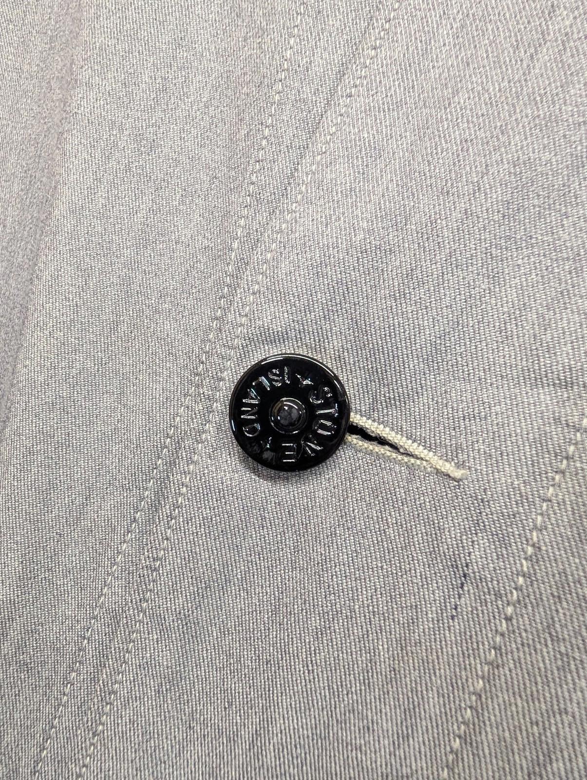 Stone Island 1999 Overshirt Jacket XXL Casual Grey Cotton Blend Chore Italy