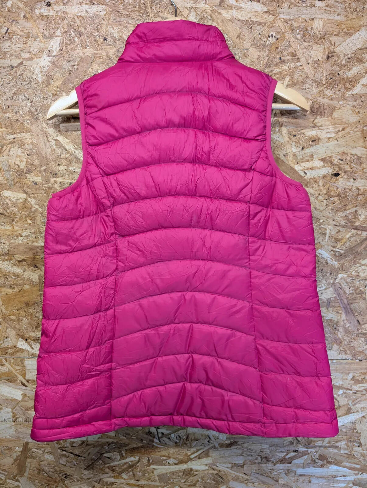 Patagonia Puffer Gilet Girls XL 14 Pink Down Fill Full Zip Bodywarmer Youth