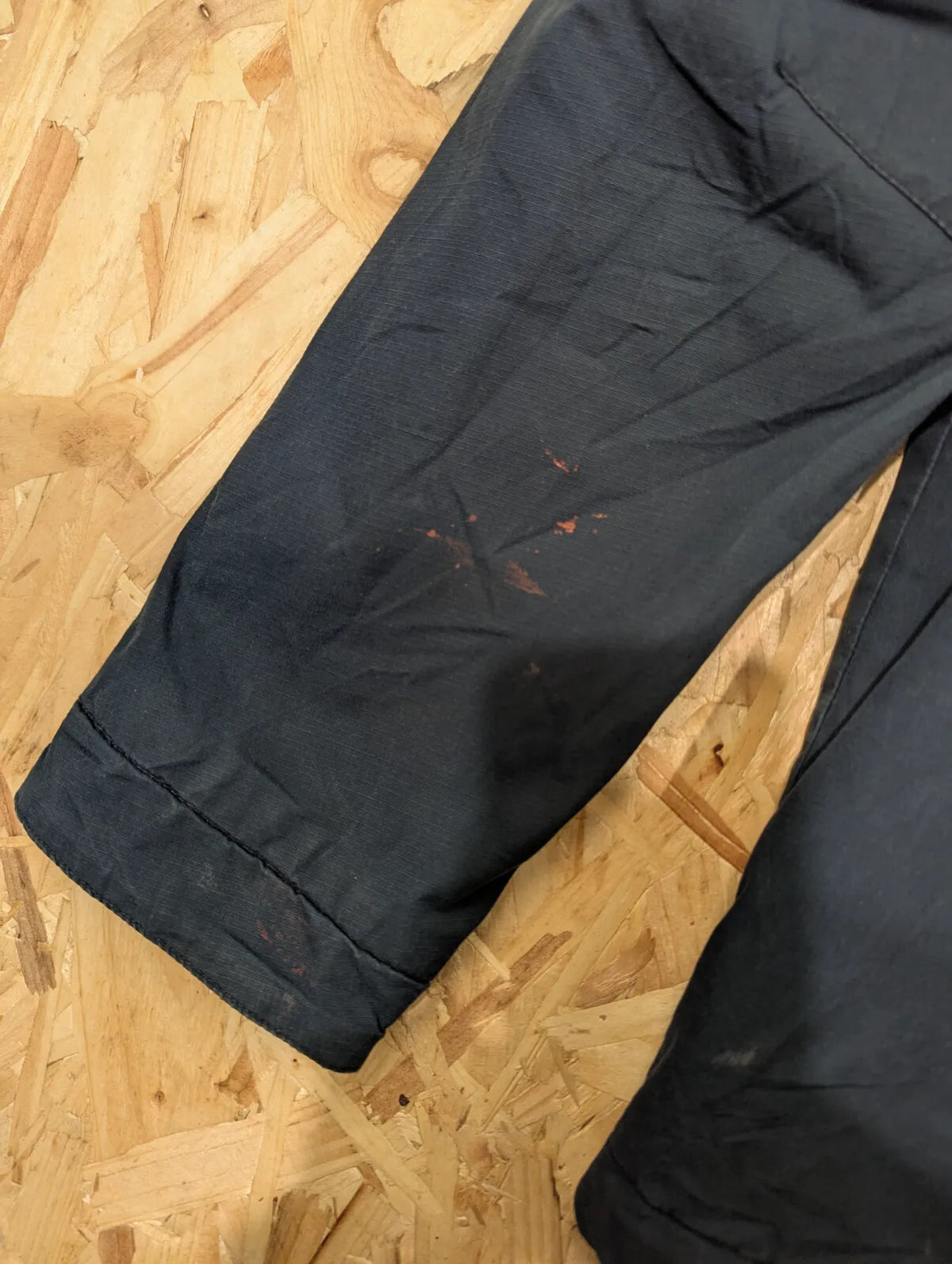 Fjallraven Skogso G1000 Jacket Mens Large Black Navy G-Loft Wax Hooded Supreme