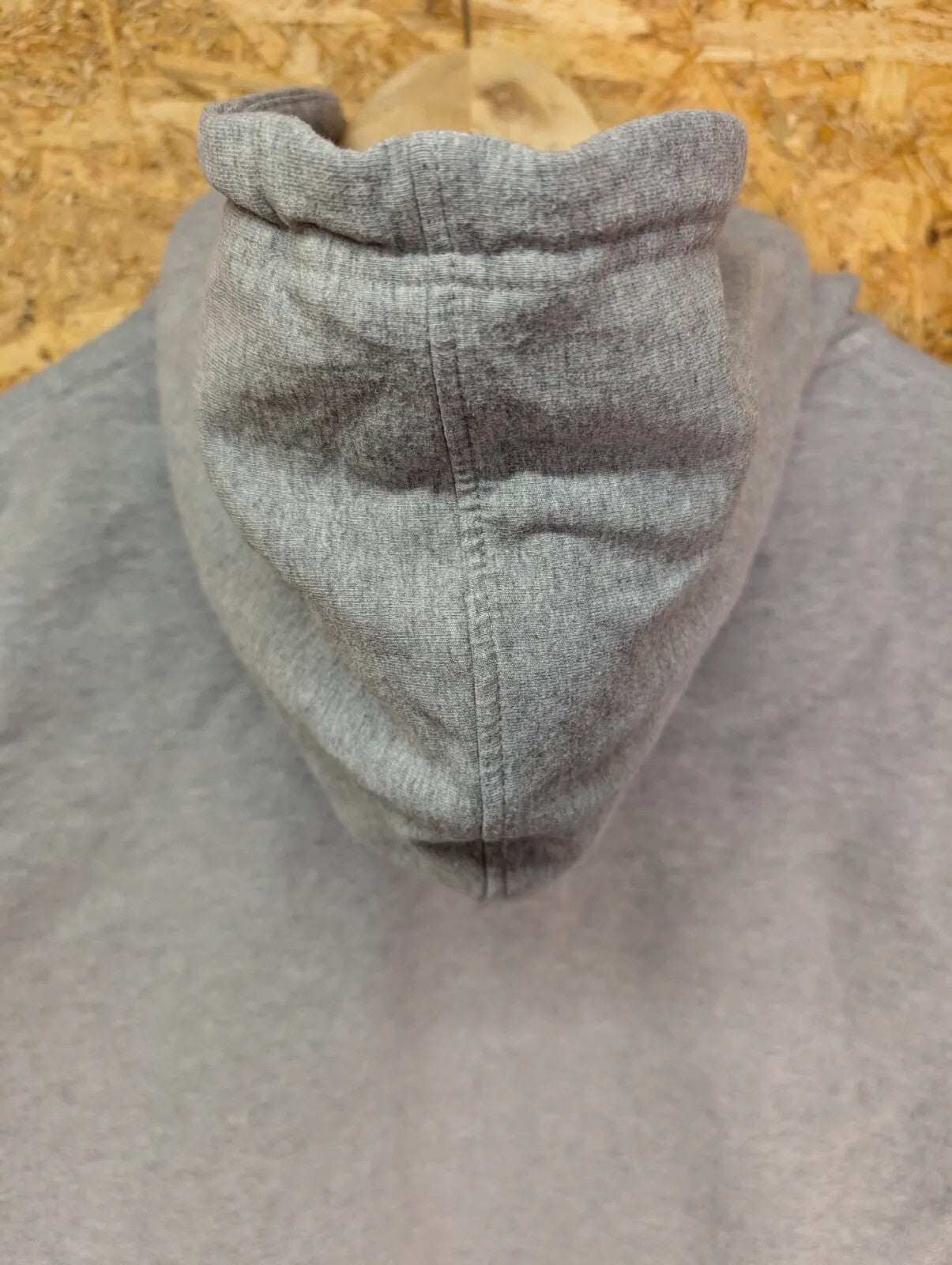 Patagonia Grey Cotton Hoodie Womens Medium P6 Logo Pullover Hiking Walking