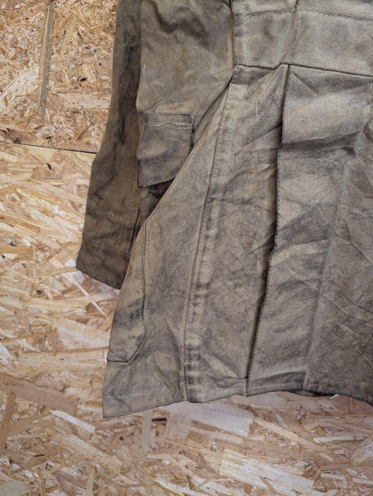 Filson Tin Cloth Field Jacket 2XL 46 Men Hunting Vintage Brown Canvas Duck Coat