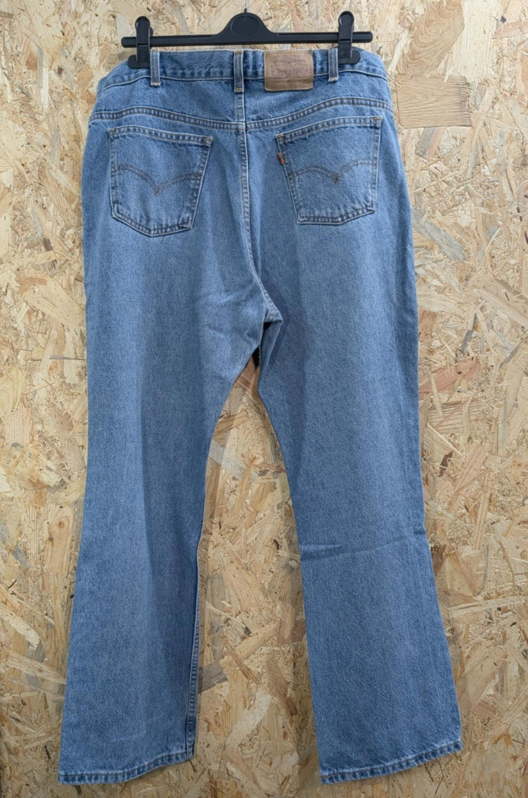 Levis 617 Jeans W38 L30 Canada Made Orange Tab Vintage 90s Blue Denim Zip Fly