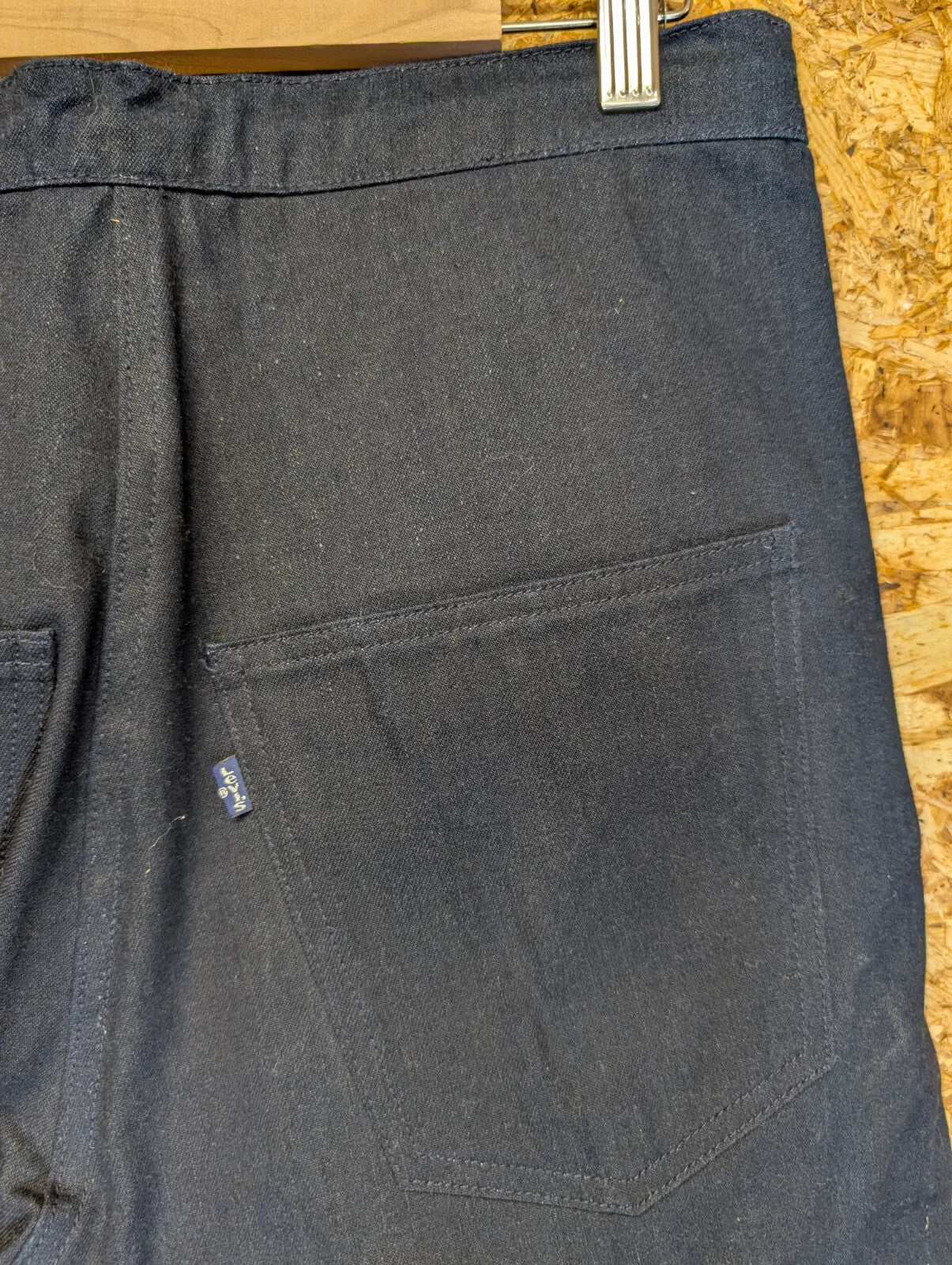Levis Made & Crafted Tapered Jeans W30 Mens Dark Blue Selvedge Denim Drawstring
