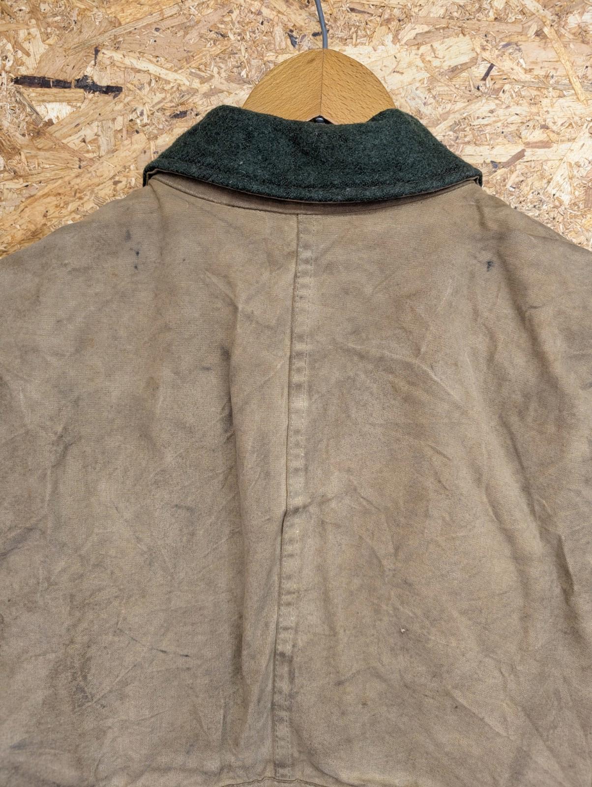 Filson Tin Cloth Field Jacket 2XL 46 Men Hunting Vintage Brown Canvas Duck Coat