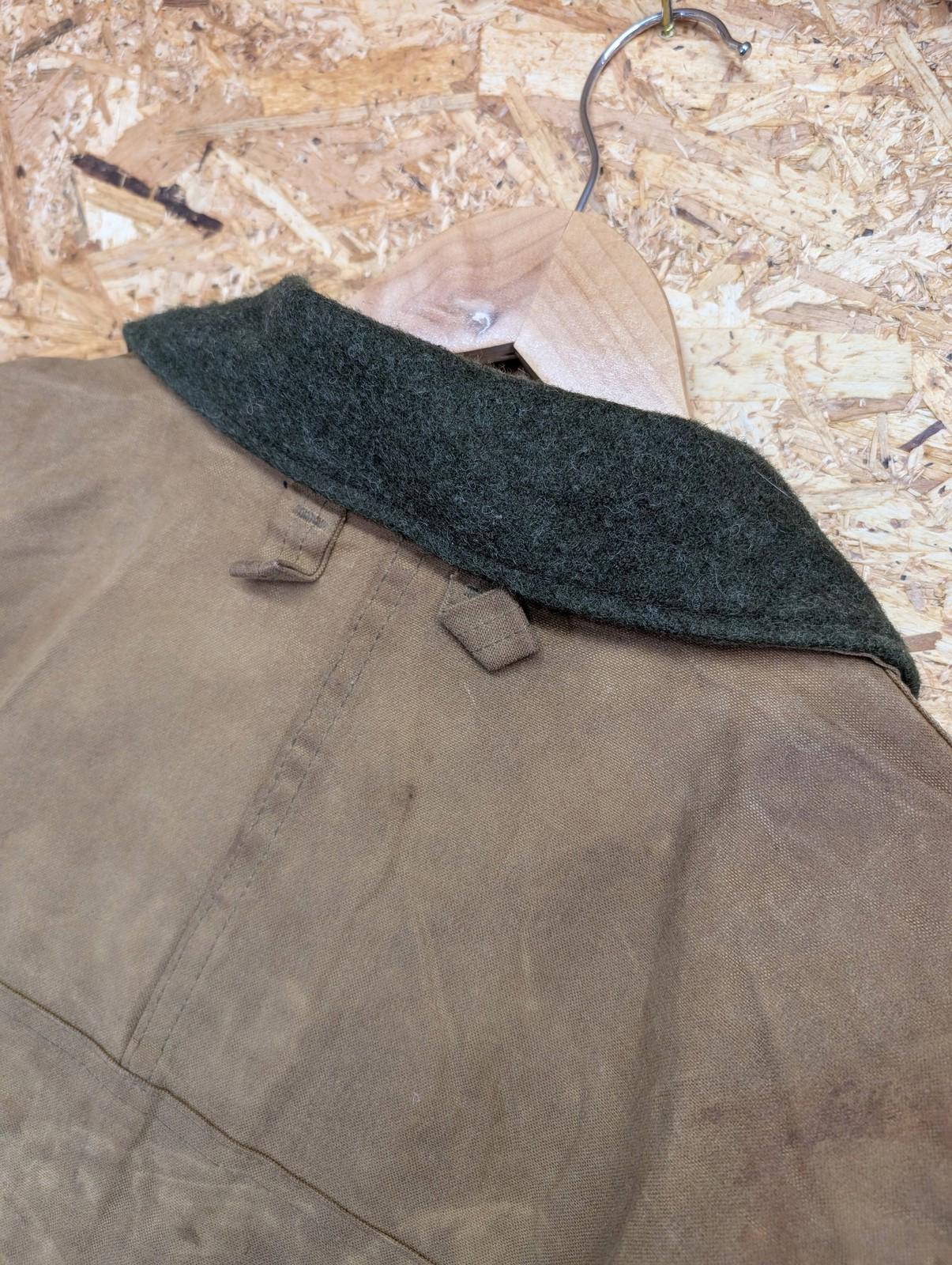 Filson Tin Cloth Jacket XL Men Hunting Outdoor Vintage Duck Brown Canvas Coat