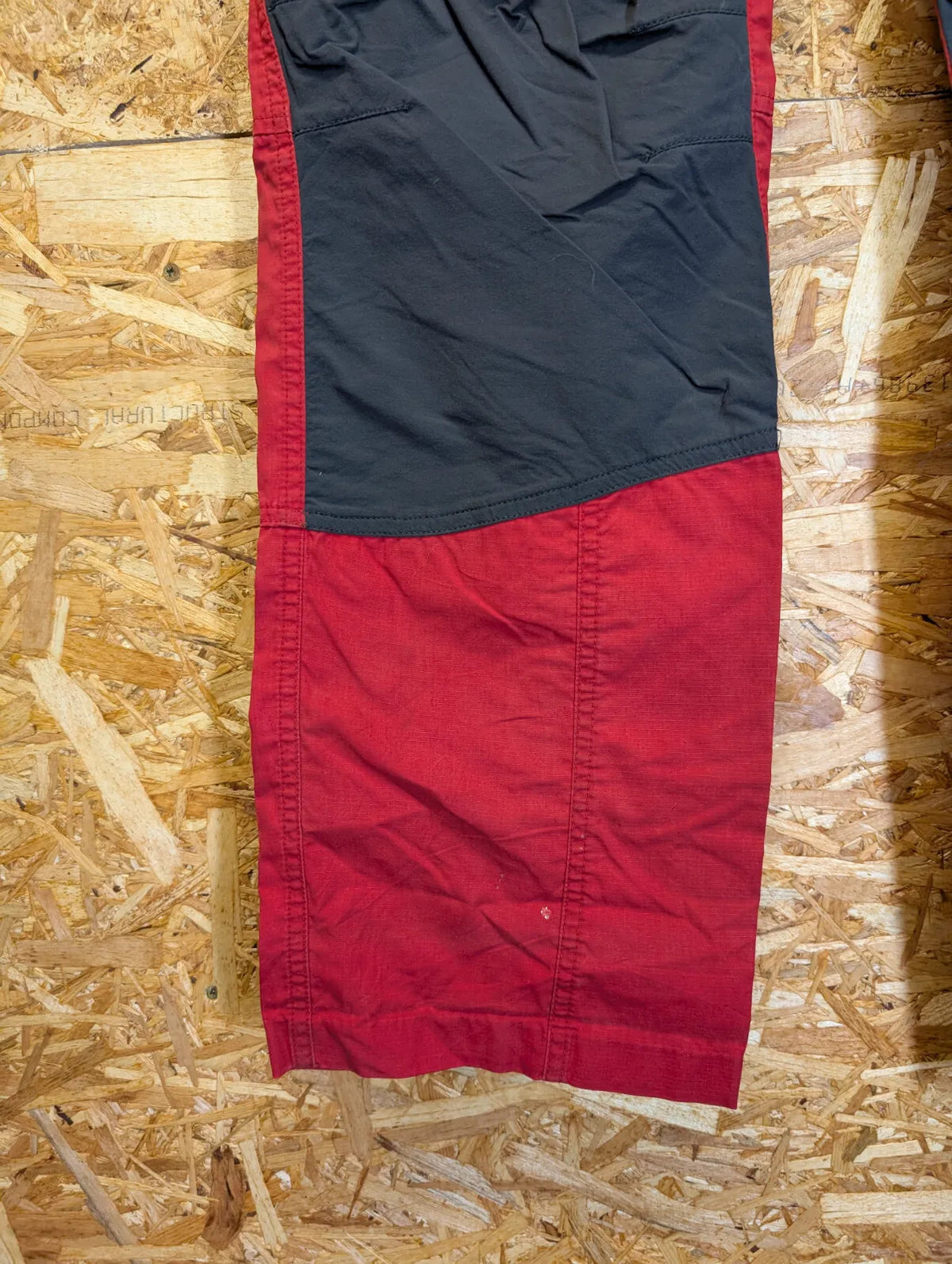 Fjallraven G1000 Tundra Trousers Mens W30 L32 Red Black Regular Straight Hiking