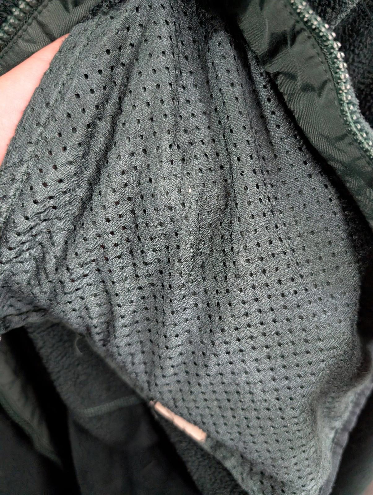 Patagonia Fleece Jacket Large Men Zip Pockets Green Hiking Vintage 90s Y2K Gorp