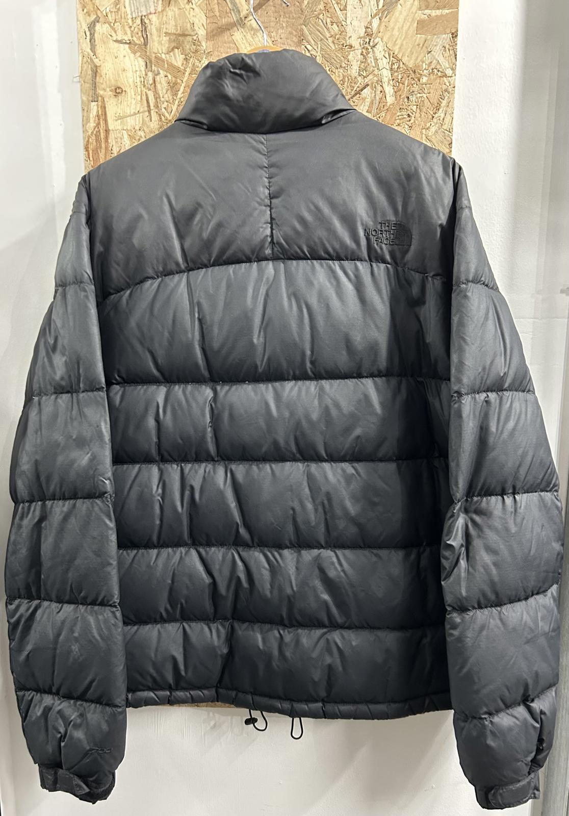 TNF North Face Nuptse 700 Mens Size Large UK Goose Down Puffer Jacket Black