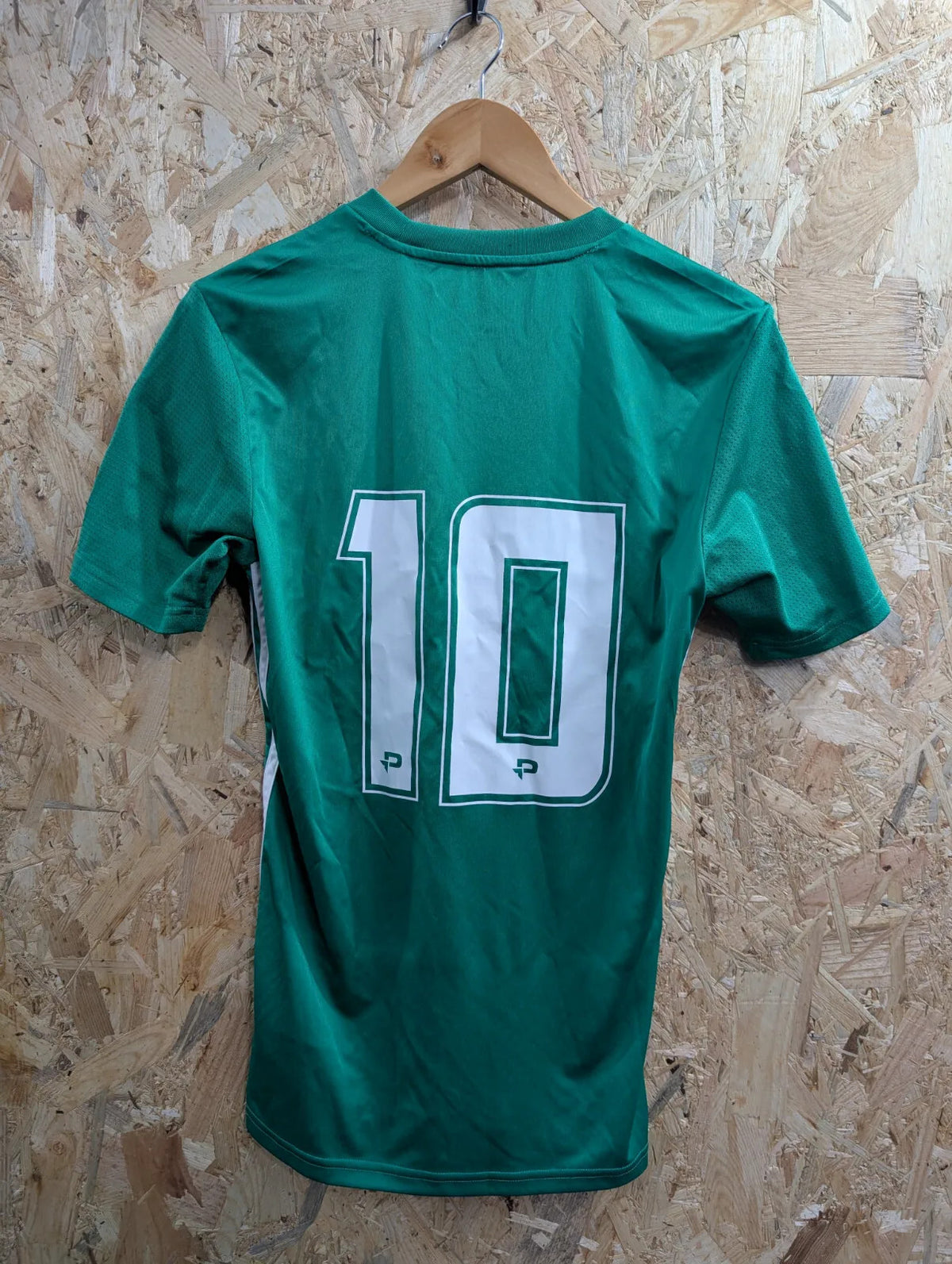 Biggleswade Town Home Football Shirt 23/24 Mens XS Green FC Crest 10 Adidas