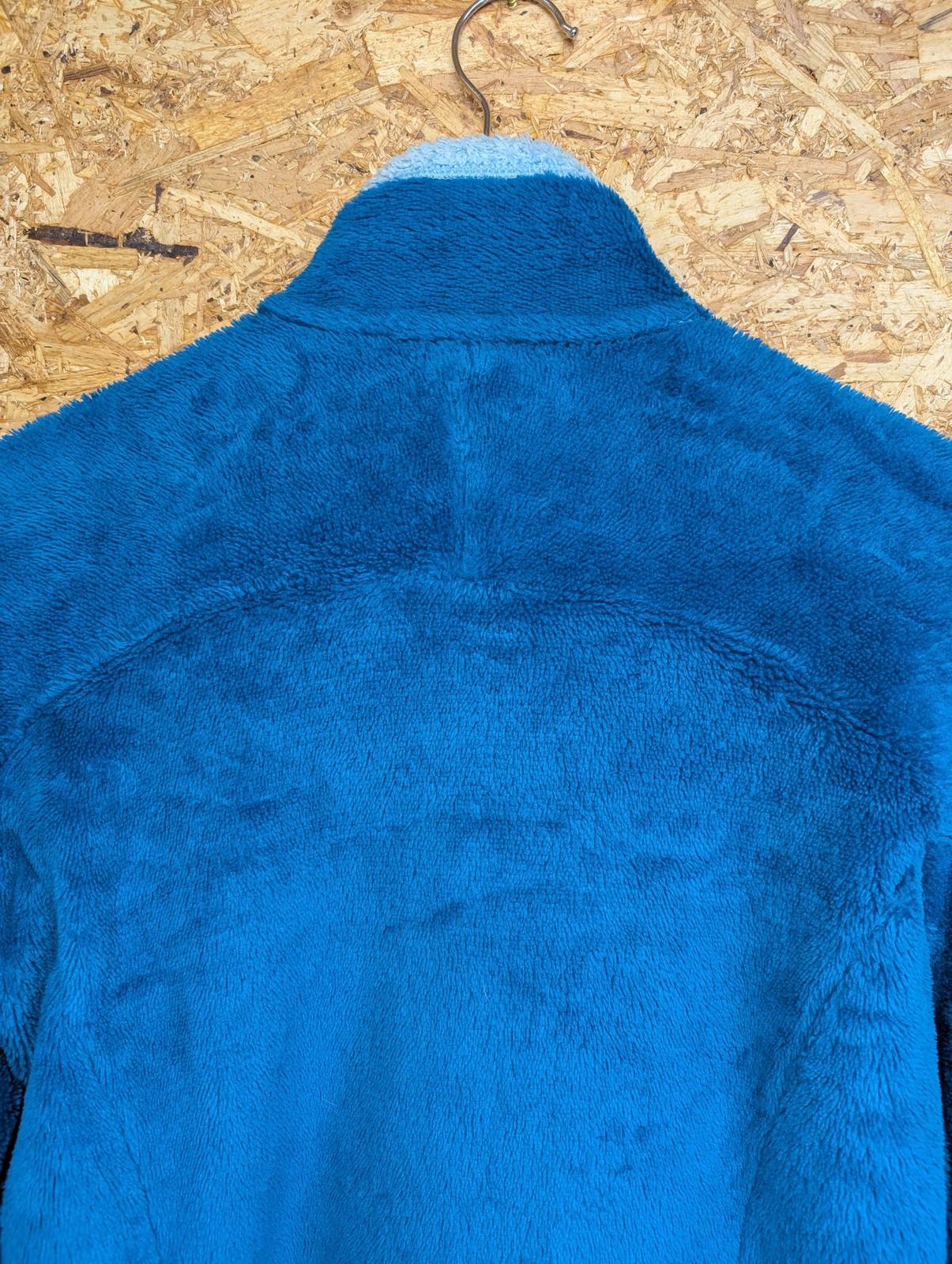 Patagonia R4 Fleece Jacket Large Women Fleece Teal Blue Hiking Polartec Full Zip