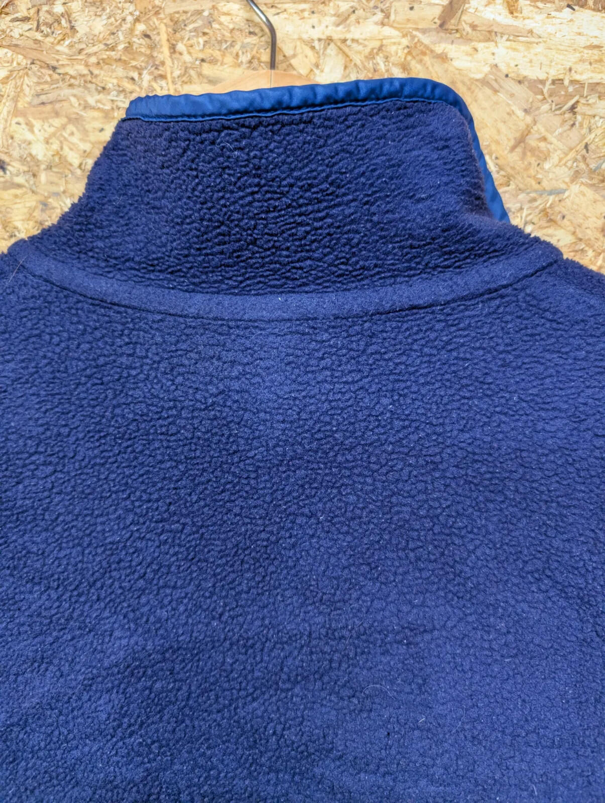 Vintage Patagonia Fleece Mens Medium Navy Blue Snap-T Synchilla 90s Canada