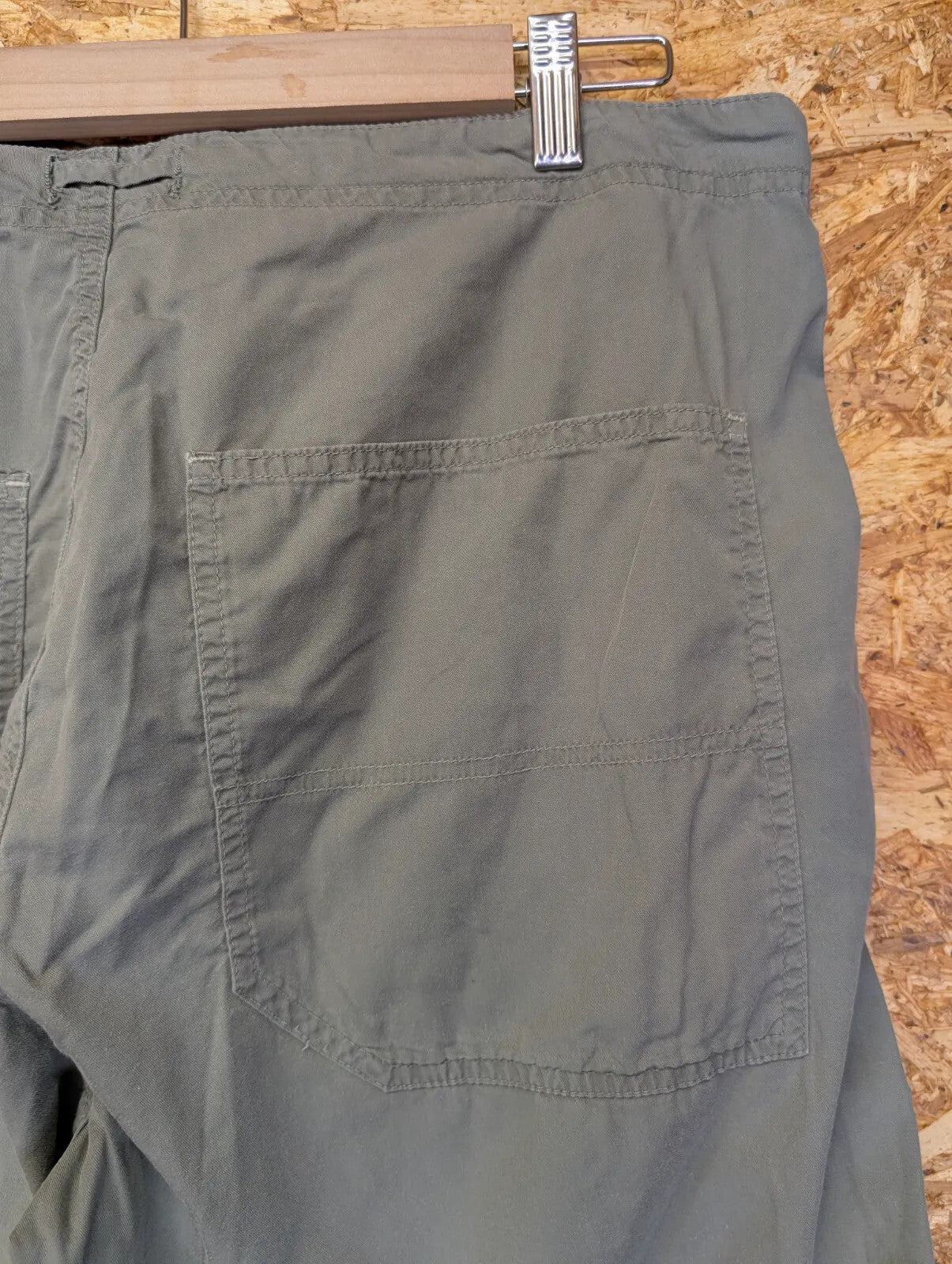 Vintage Diesel Cargo Baggy Trousers Mens XL W34 Grey Cotton Skate Housut Y2K