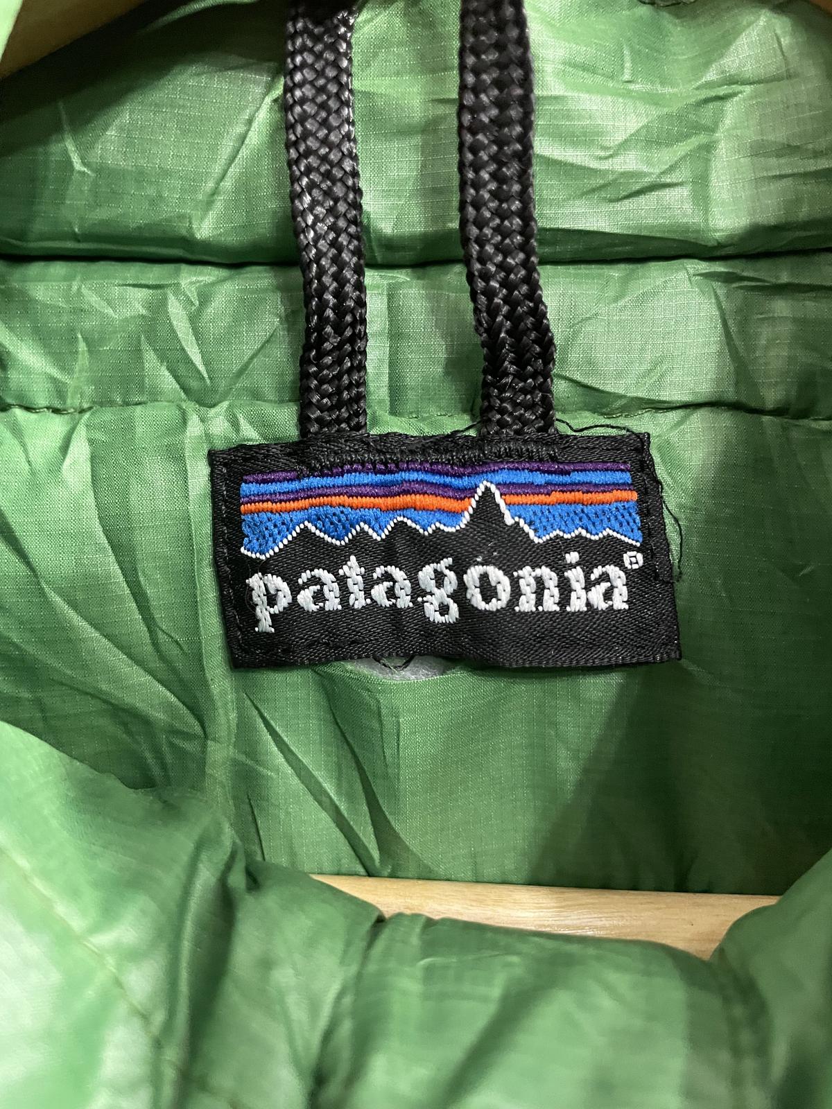 Patagonia Gilet Womens Size Large Lightweight Full Zip Green Micro Puff Vest