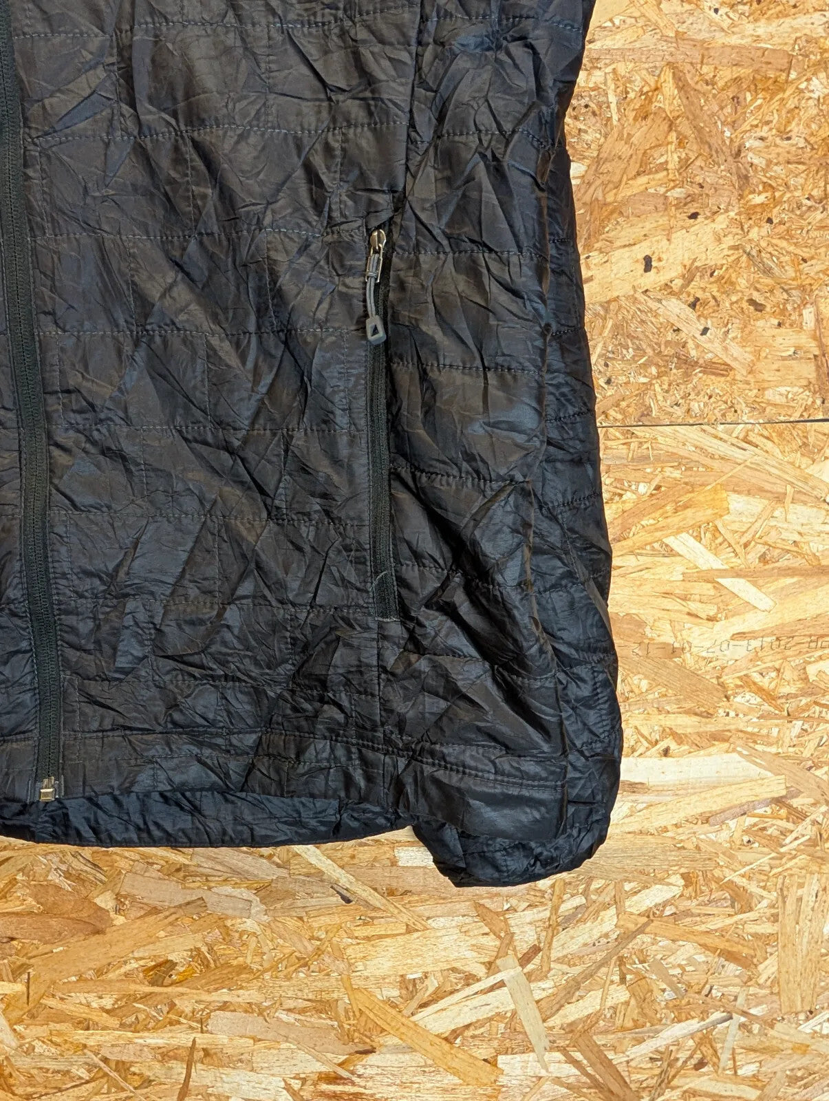 Patagonia Nano Puff Jacket Jacket Men Medium Quilt Black Primaloft Zip Insulated