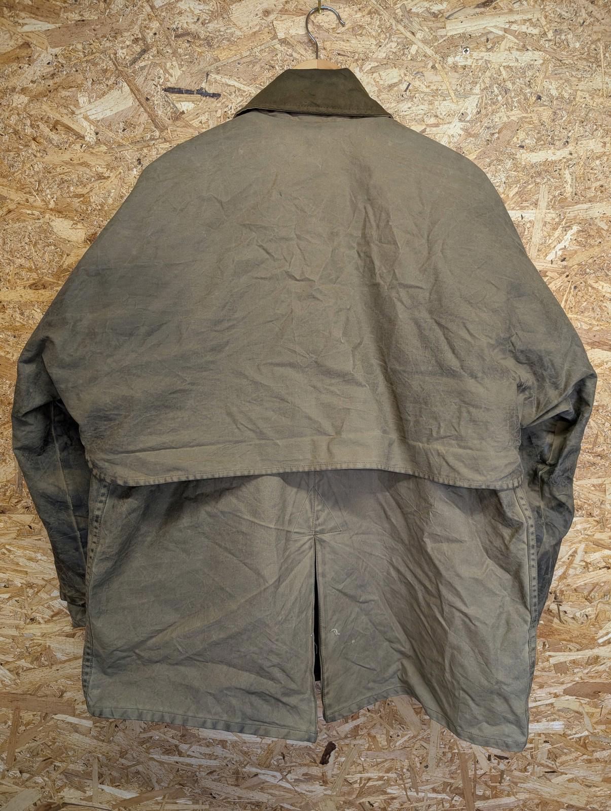 Filson Tin Cloth Packer 2XL Jacket Wax Cotton Field Coat Khaki Brown Double USA