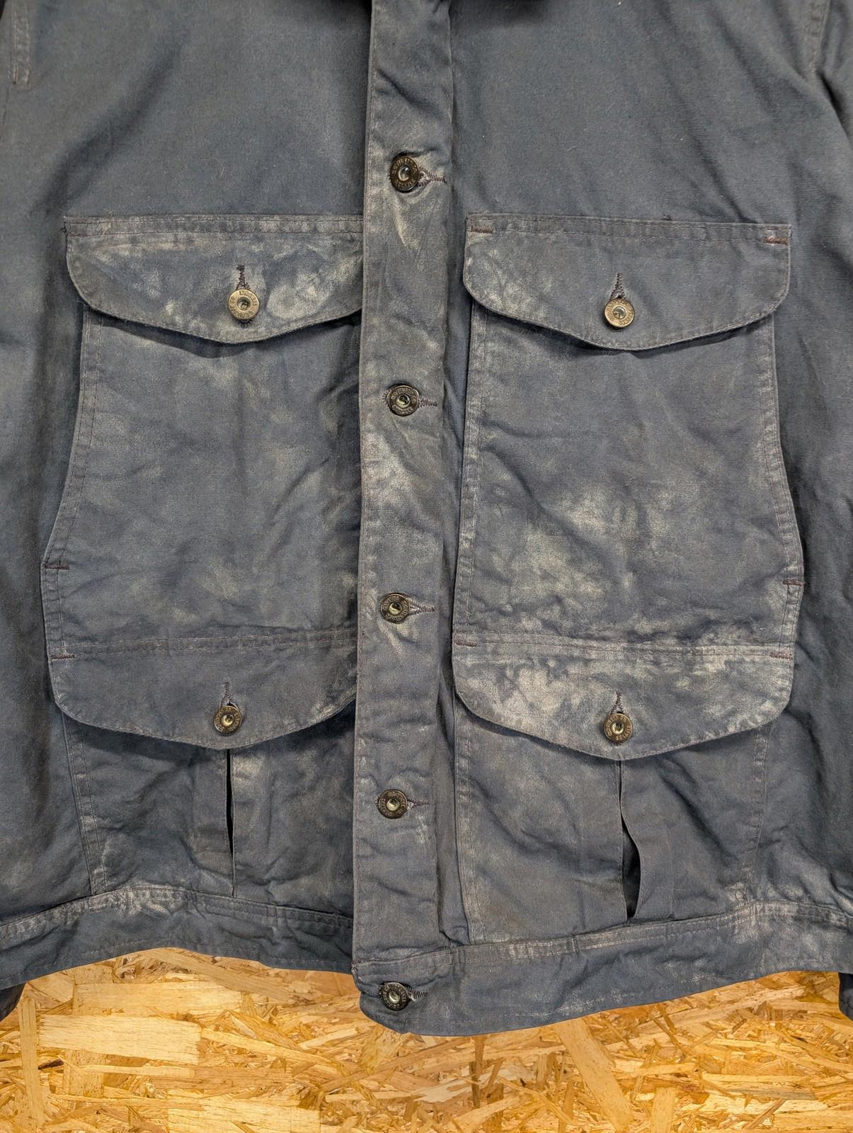 Filson Blue Journeyman Jacket XXL Men Workwear Corduroy Collar Blue Cotton