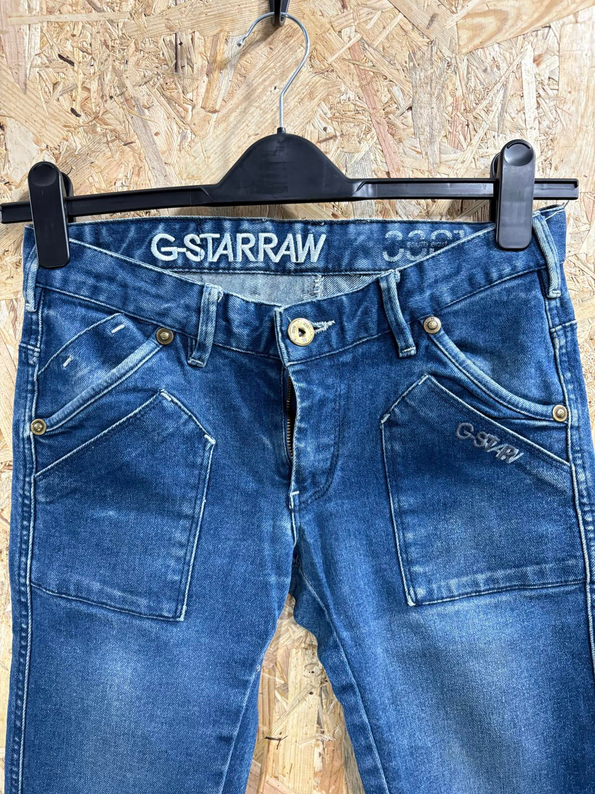 G-Star Raw Radar Low Rise Loose Jeans W29 L30 Women Blue Denim Y2K Vintage