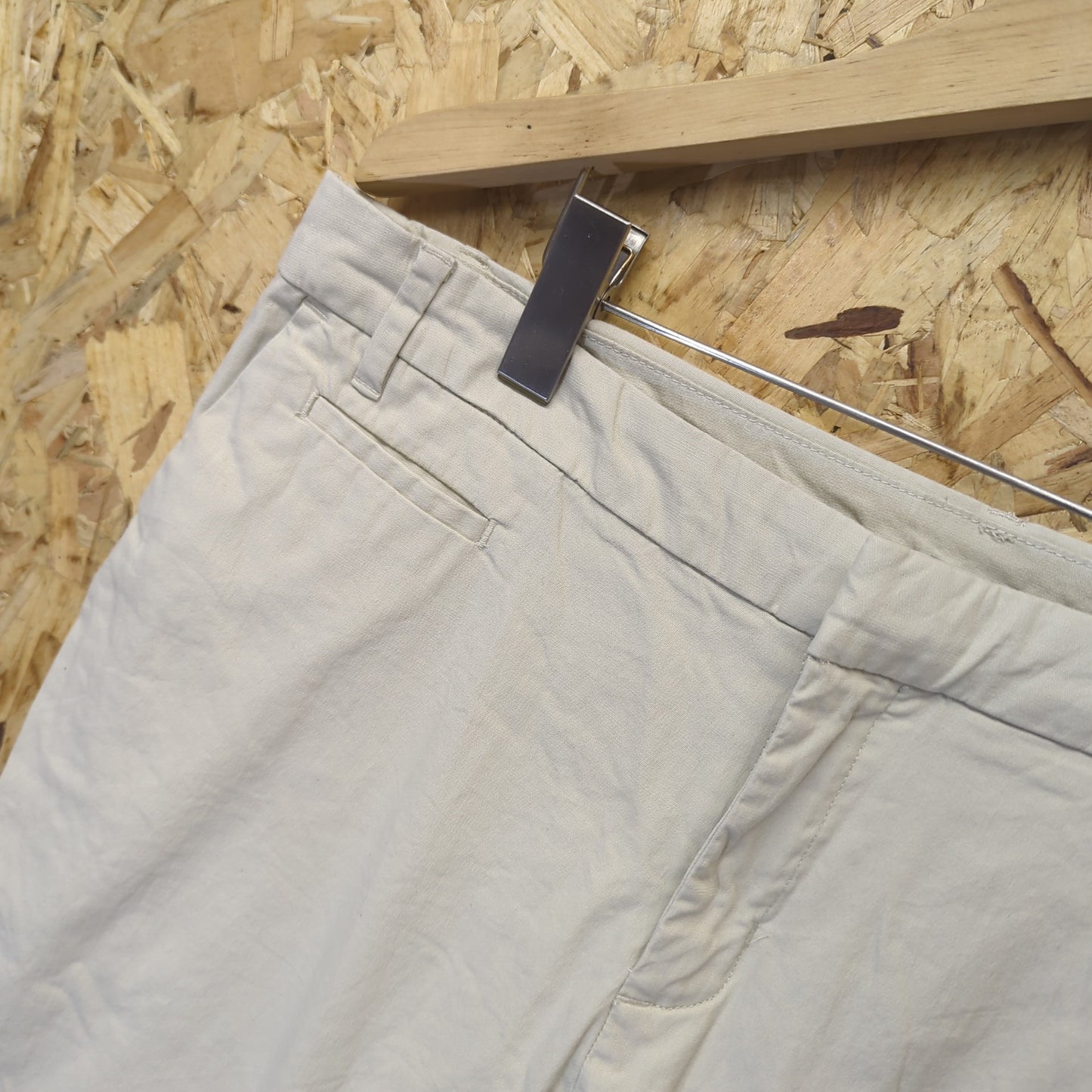 Patagonia Chino Trouser Pants Tapered Organic Cotton Cream White W32 L27