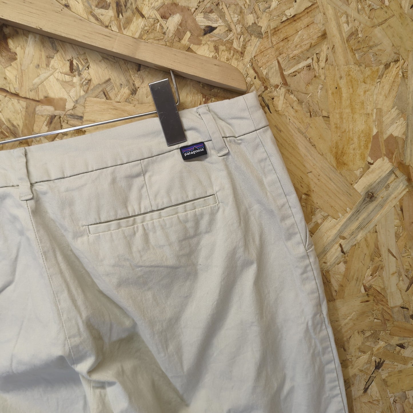 Patagonia Chino Trouser Pants Tapered Organic Cotton Cream White W32 L27