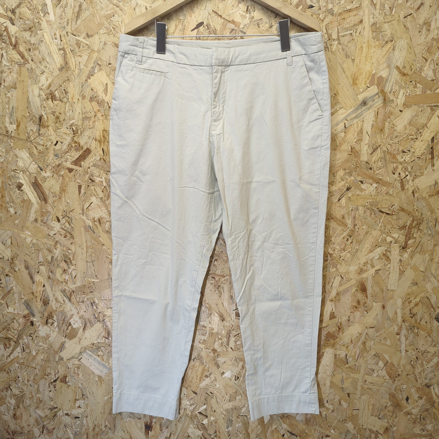 Patagonia Chino Trouser Pants Tapered Organic Cotton Cream White W32 L27