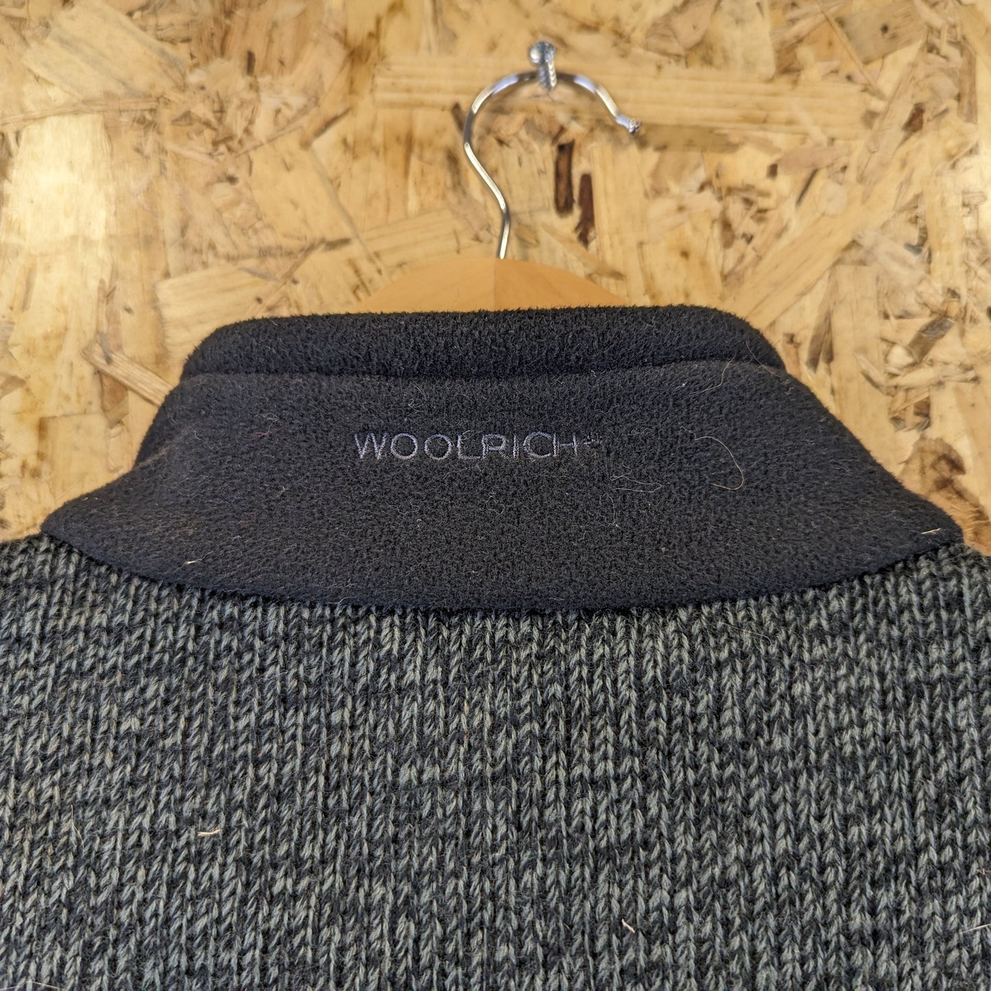 Woolrich Black Outdoor Vest Gilet Fleece Full Zip Body Warmer Women's Medium