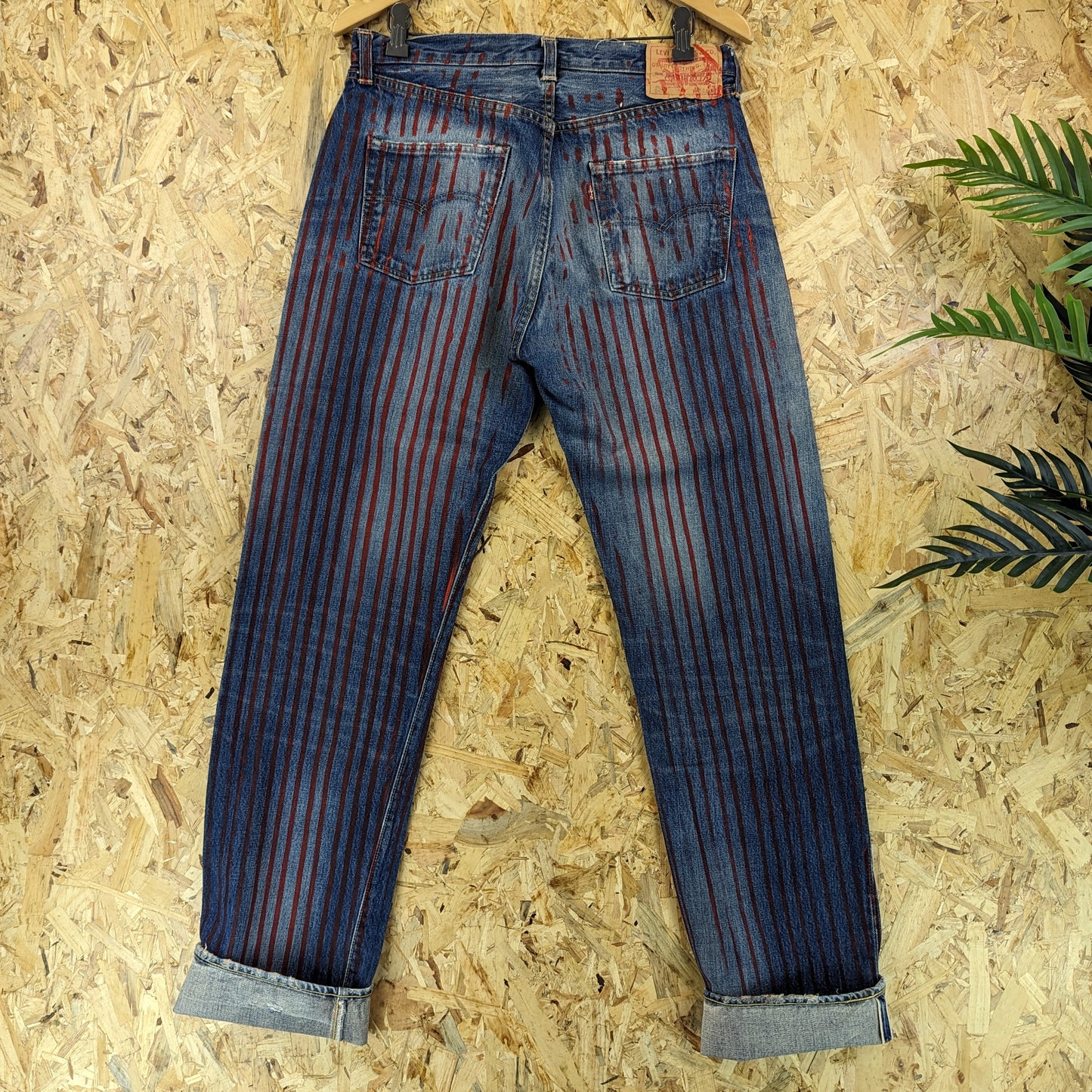 Levi’s 1966 501xx Valencia St 555 Early LVC 2001 Selvedge Redline Warhol W34